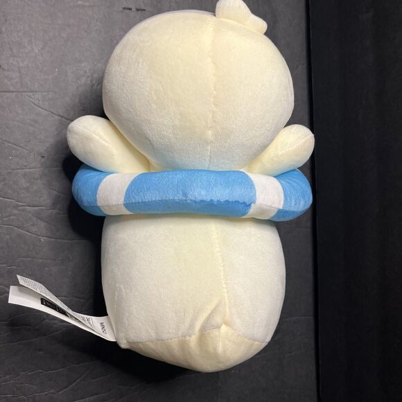 MINISO LIFE Japanese Plush Toy Swimming Ring Duck Incredibly Soft  10.6" HTF - Picture 5 of 11
